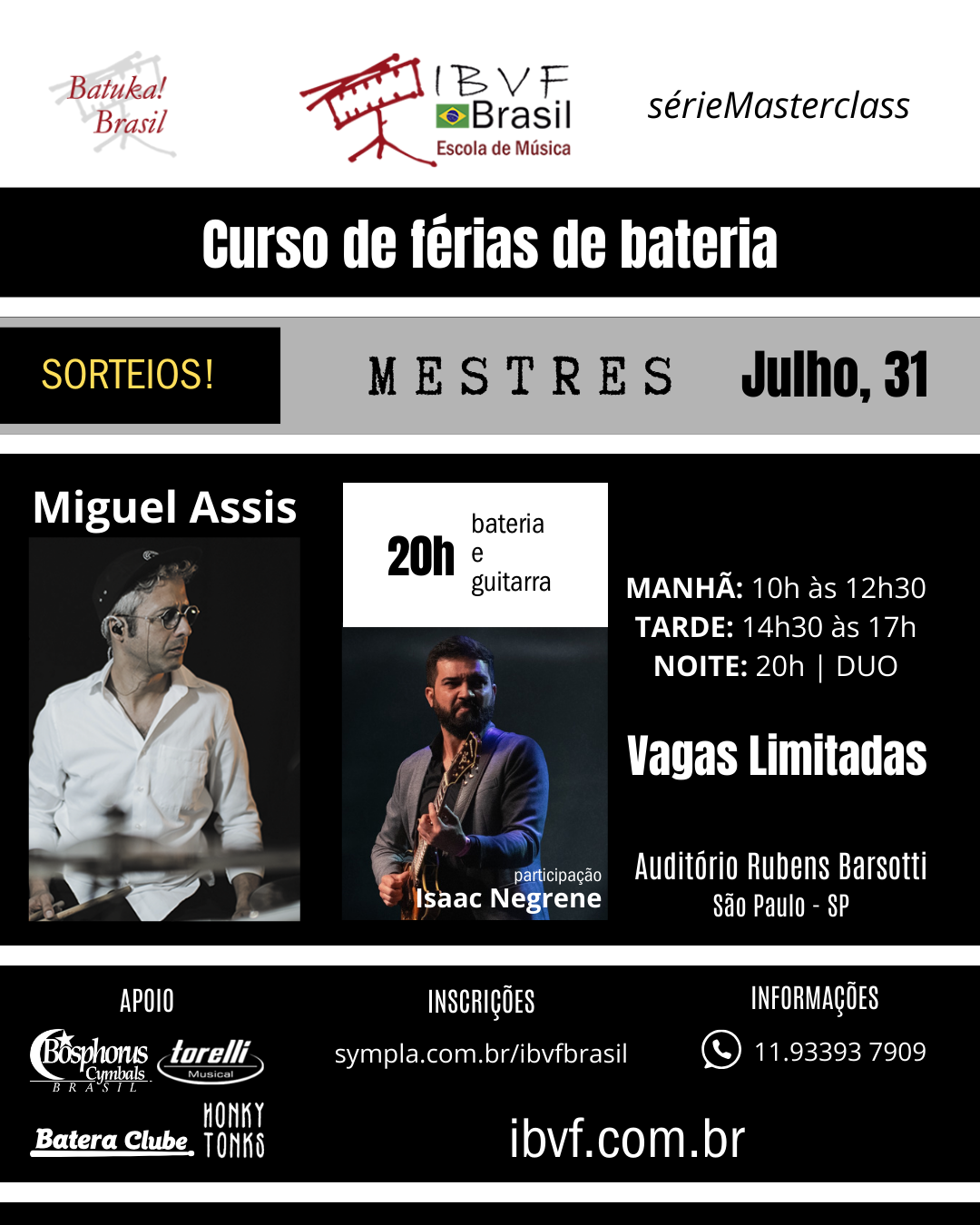 sérieMasterclass Férias