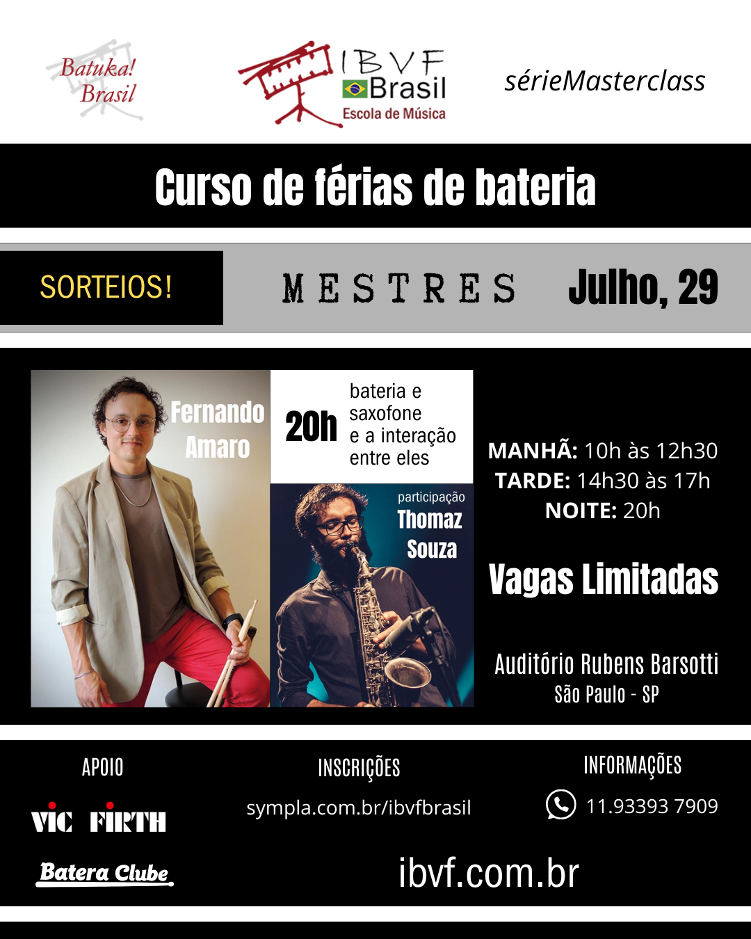 sérieMasterclass Férias